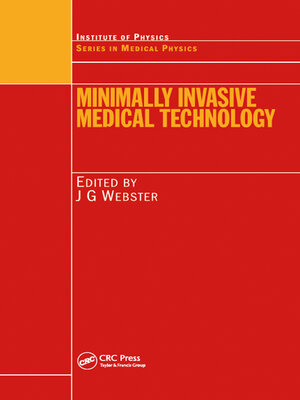 cover image of Minimally Invasive Medical Technology